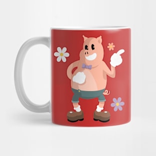 Funny Pig Dance Mug